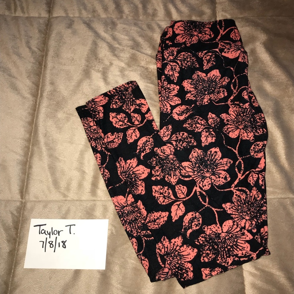 Lularoe OS leggings EUC